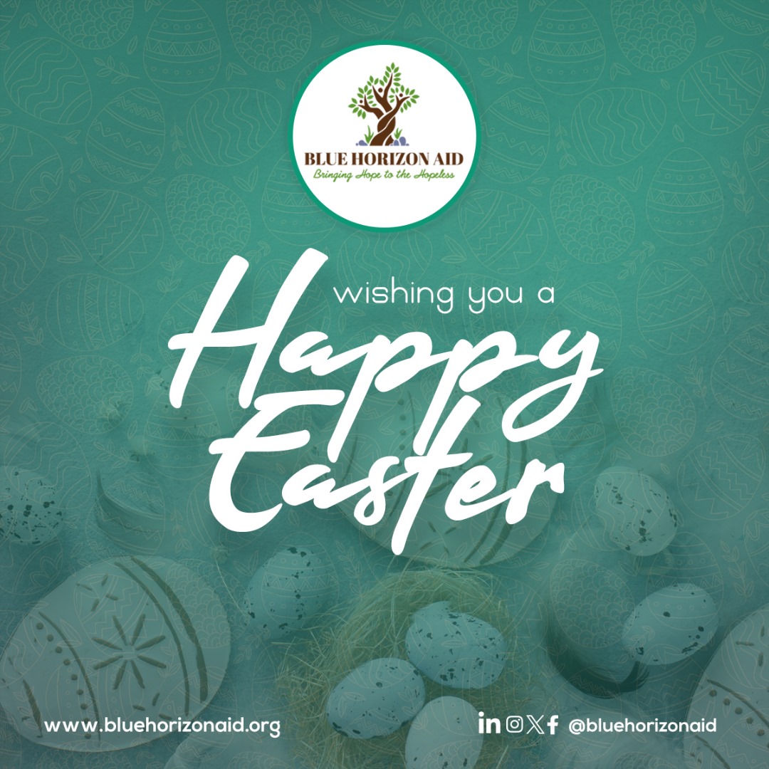 Happy Easter to you and yours.🐰
.
.
#BlueHorizonAid #BHA #Easter #Ghana #HappyEaster