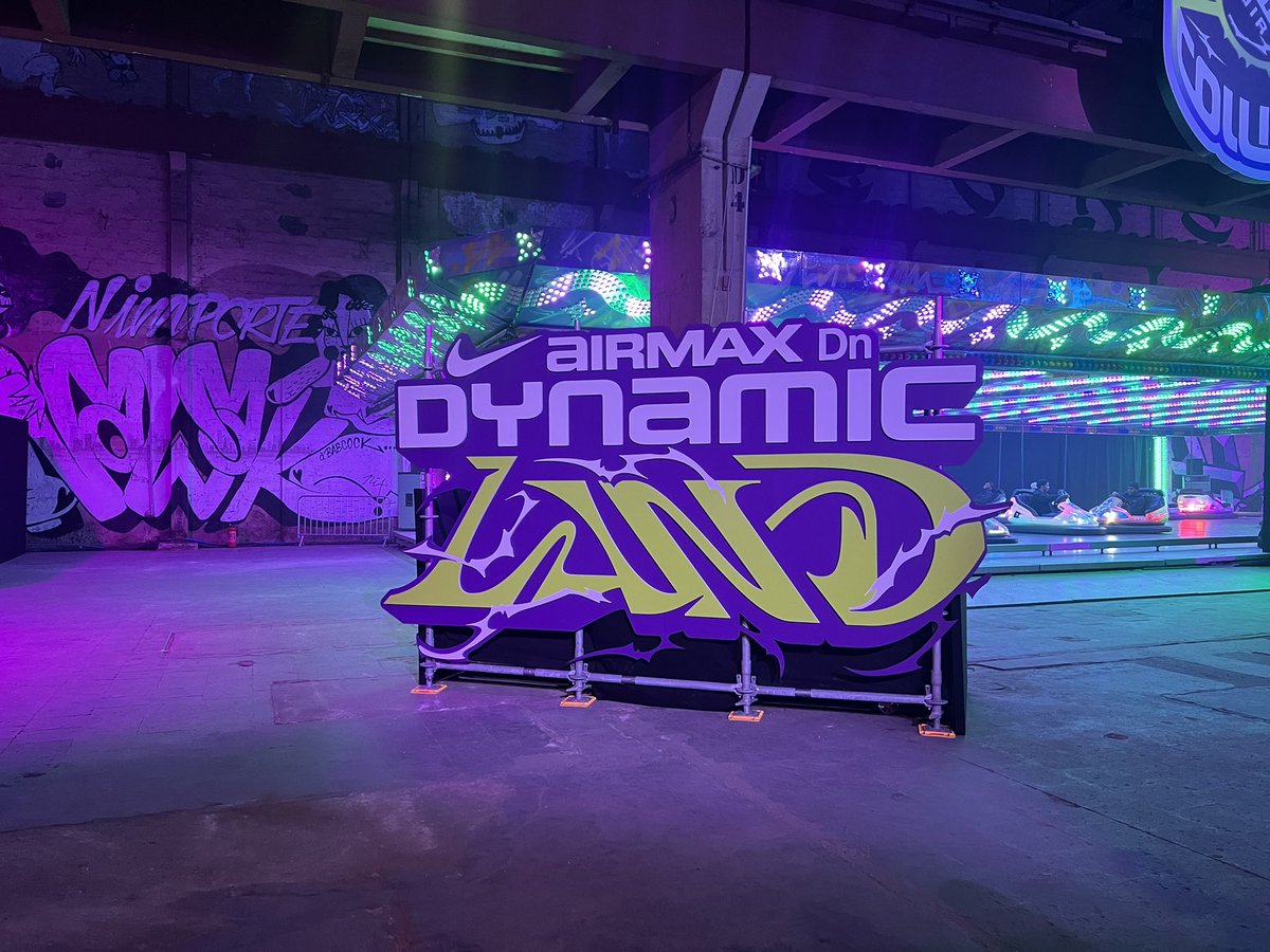 about a week ago ! <a href="/Nike/">Nike</a> #DynamicLand