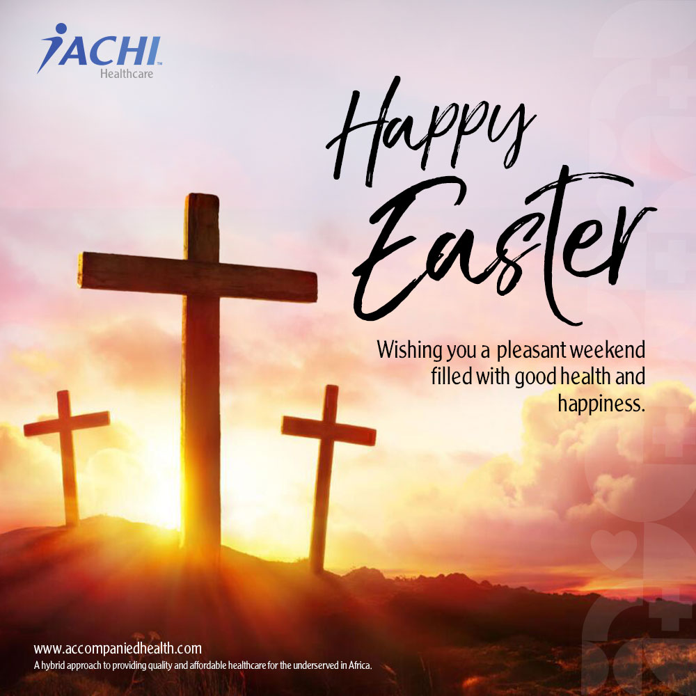 May this Holy weekend be filled with good health, joy and happiness. #HappyEaster from the ACHI family.