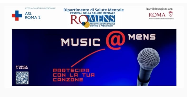 Al via il primo concorso Music@Mens. Invia il tuo brano musicale inedito sull'inclusione sociale e contro il pregiudizio in salute mentale entro il 31 agosto 2024. salutementale.net/musicamens