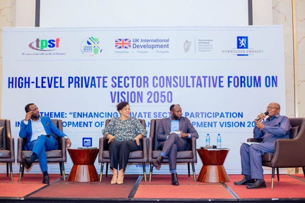 Exciting discussions at the Tanzania Private Sector Foundation high-level dialogue supported by TMA happed this week! Over 100 stakeholders gathered to shape Tanzania Vision 2050, emphasising the need for a robust digital economy for inclusive growth.
