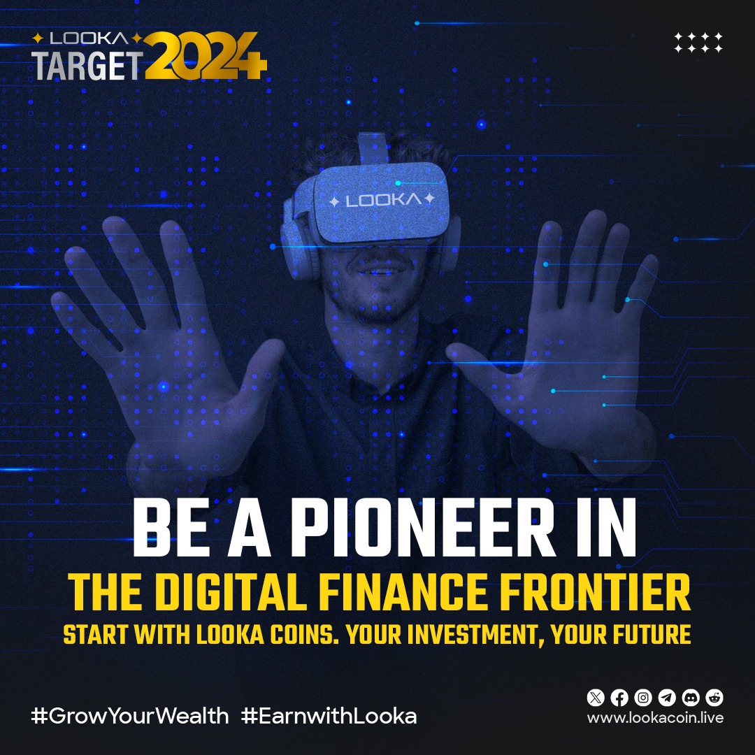 Step into the future of finance with Looka Coins. For just $9, you can unlock a realm of possibilities and navigate the digital currency landscape with 500,000 coins in hand. Your journey to financial innovation begins here. #DigitalPioneer #LookaFuture #CryptoRevolution