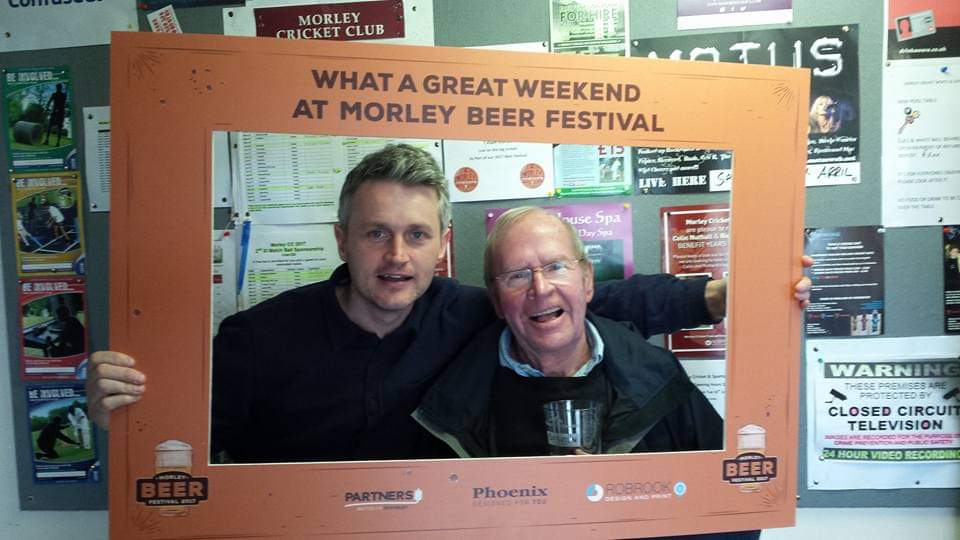 RP My first drink will be dedicated to John Nebard. He was a big advocate of the @morleybeerfest which is now firmly in the calendar and we have continued to see interest grow year on year through the support of local organisations and individuals along with Morley Town Council.