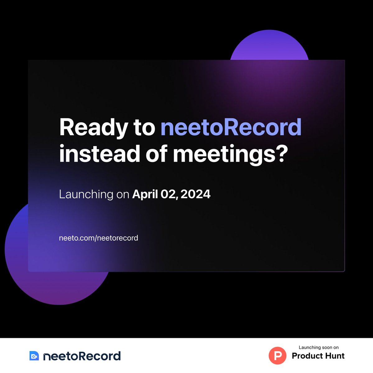 Record. Share. Connect.

Now avoid unnecessary meetings by easily recording your screen to share presentations, tutorials, feedback and more.

Try now: buff.ly/4aR8Lo7 

buff.ly/49qlP2F 

#loomalternative #saas #productlaunch #screenrecorder #productivitytool