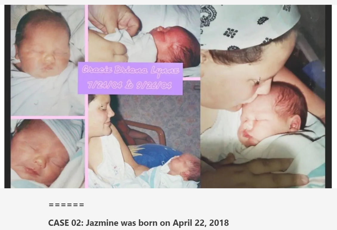 MakisMedicine's tweet photo. NEW ARTICLE: Childhood Vaccines - SIDS (Sudden Infant Death Syndrome) - 2 month olds who died shortly after childhood vaccines - three tragic stories

3 babies DEAD. All 3 labeled SIDS. 

All 3 babies had their 2 month childhood vaccines in the hours or days prior to sudden death.

Baby #1
"Four days after Gracie received her two month shots – DTaP, HIB, IPV, Hep B and PCV – she died of cardiopulmonary arrest and cerebral edema."

"I rocked her with a flood of tears streaming down my face. She took three breaths on her own. Then she was gone. The doctor quietly came over and kneeled next to us. He placed his stethoscope on her chest. He silently looked up to me and nodded. It was over. She was gone. I continued to rock and sing to her lifeless body in my arms…"

Baby #2
"I was only 33 weeks pregnant when my little princess was born (4/22/18)"

"On 6/18/18 I took her to the Dr. to get her shots (2 month) because we were leaving on vacation. Dr. said it was fine for her to travel by plane and to get her shots 3 days early and the only thing she would get was fever"

"At 7am on 6/26 i woke up, felt her legs and she was cold...she had passed away while we were sleeping. She had a little bit of blood coming out of her nose."

Baby #3:
"He had his 2-month well child-checkup on the August 8th, where Remy received a total of 8 vaccinations. His mom last saw him breathing at 12:35 AM. That morning, August 9th, at 7:04 AM, she went in to his room, and immediately knew something was wrong. She found Remy cold and stiff"

Most frequent cause of “Sudden Infant Death Syndrome” or SIDS appears to be childhood vaccination.

But medical researchers are not permitted to say it. They're not permitted to study it.
They're not permitted to write about it.

Instead, mainstream doctors will write a review article on SIDS and will give a dozen "risk factors", none of them proven.

New SIDS theories focus on respiratory infections, subclinical infections or thymus abnormalities. I look at some of this research.

The "Infection Hypothesis" is being proposed by an Australian medical researcher Paul Goldwater, who claims that a combination of respiratory infection and prone sleeping position may explain SIDS. His theory hasn't caught on after 4 years.

Interestingly, NONE of the new "SIDS Research" papers mention the word "vaccine" once.

Not once.

That’s how you know you’re dealing with propaganda, not science or medicine.

No one is allowed to touch the sacred cow, or golden calf of medicine. Vaccines.

Special thanks to Jessica Rojas @voicesunheard

Article Link in photo to avoid shadowban, just re-type the URL in the 1st photo at the top, into your browser to access

@HighWireTalk @ClaytonMorris @TheChiefNerd
@VigilantFox @joerogan @TuckerCarlson

#DiedSuddenly