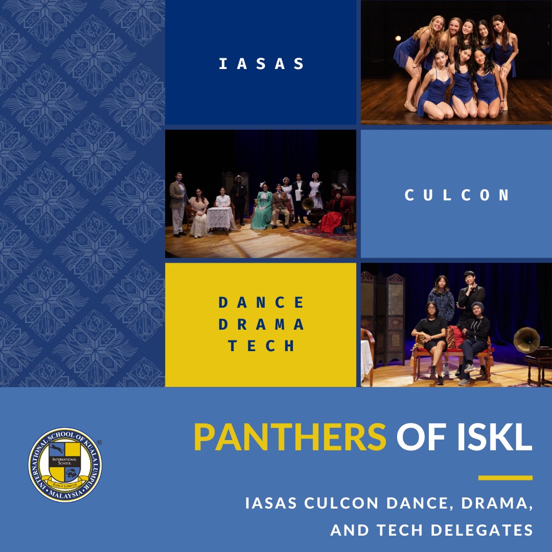 In this special IASAS edition of Panthers of ISKL, we met with the Cultural Convention delegates for Dance, Drama, and Tech to find out what they were most proud of, memorable moments, and their advice to future delegates. bit.ly/4abzMT3 #ISKL #ISKLproud #POISKL