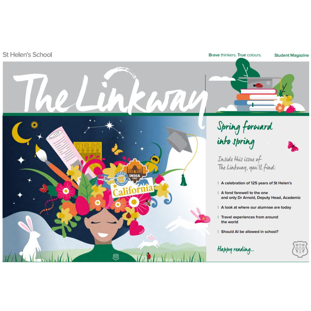 StHelensSchool's tweet image. The latest edition of The Linkway, a digital magazine created by St Helen’s students, is available online now!

View the latest edition: ow.ly/UQKO50R0U0v

#BeYourPassion #StHelensSchool #StudentMagazine