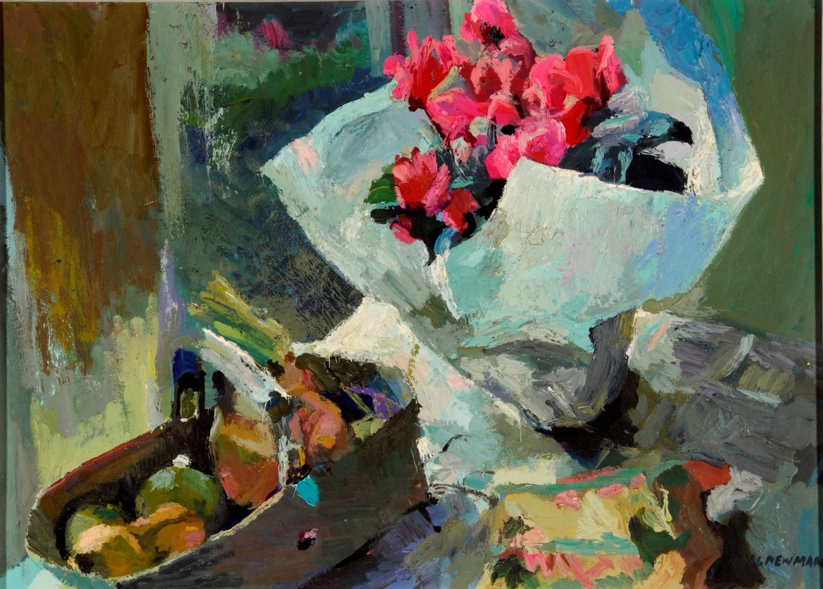 BevArtGallery's tweet photo. Happy Easter weekend!
💐 🪺 🐇
Still Life with a Cyclamen
Henry C. Newman (active 1964)
Oil on canvas
Beverley Art Gallery collection
#Easter #Springtime #BeverleyArtGallery #artcollection #permanentcollection #artgallery #artgalleryuk #fineart #paintings https://t.co/53ITDRQOxM