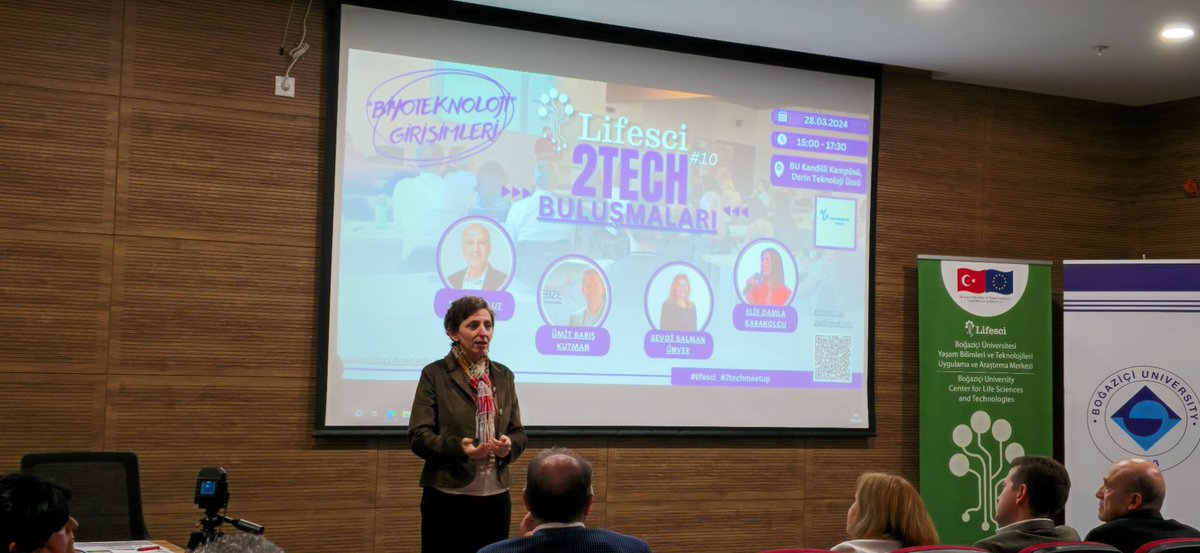 bogaziciCT3's tweet image. Mart ayının son Perşembesi @UniBogazici Kandilli Derin Teknoloji Üssü’nde“Biyoteknoloji Girişimleri” odaklı  düzenlediğimiz #2Tech buluşması, ekosistemin farklı paydaşlarının değerli katılımlarıyla gerçekleşti.

#BULifeSci