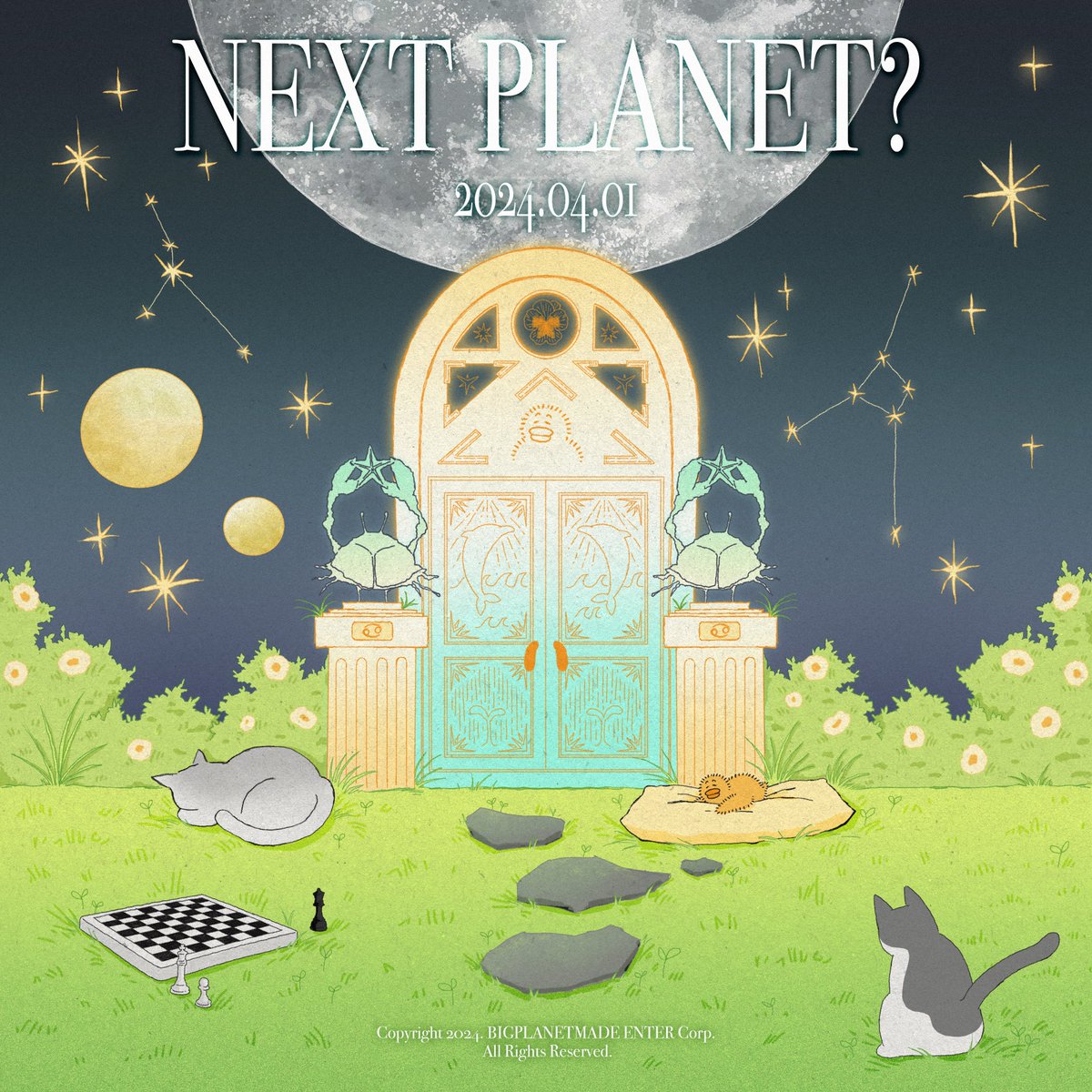 NEXT PLANET?

🐥 2024.04.01(MON) 8:00AM

#BPM #BigPlanetMade