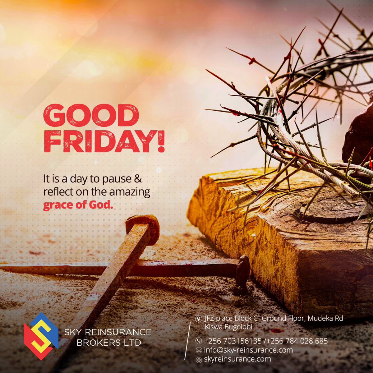 Good Friday ‼️ Today, we reflect on His goodness! He died for our sins & we are forever grateful for this sacrifice. #GoodFriday2024