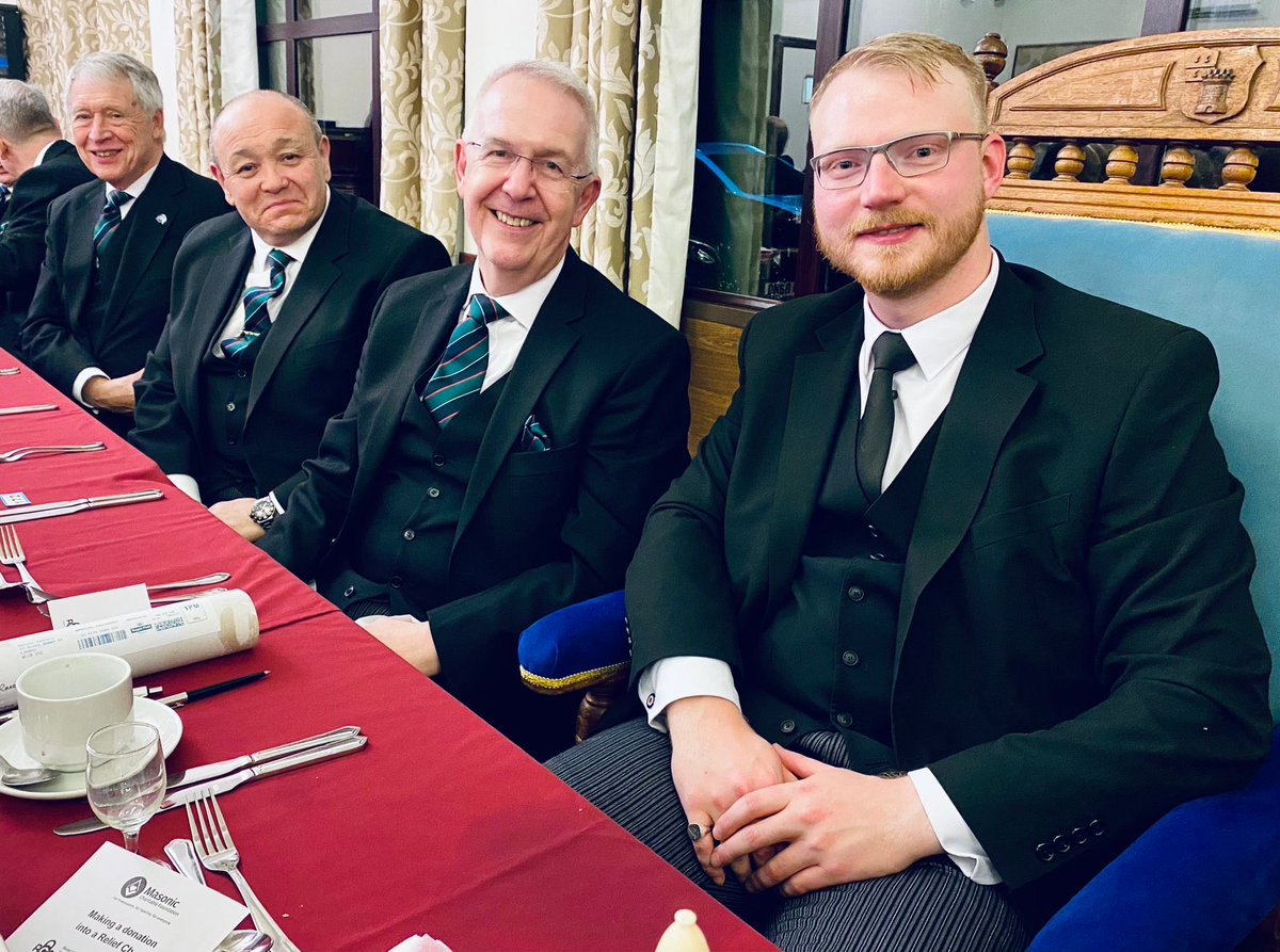 What a great privilege to be part of the Provincial team celebrating the centenary of Fort Royal Lodge No: 4565 in Worcester. A fun packed evening many congratulations to the lodge, and here is to the next 100 years