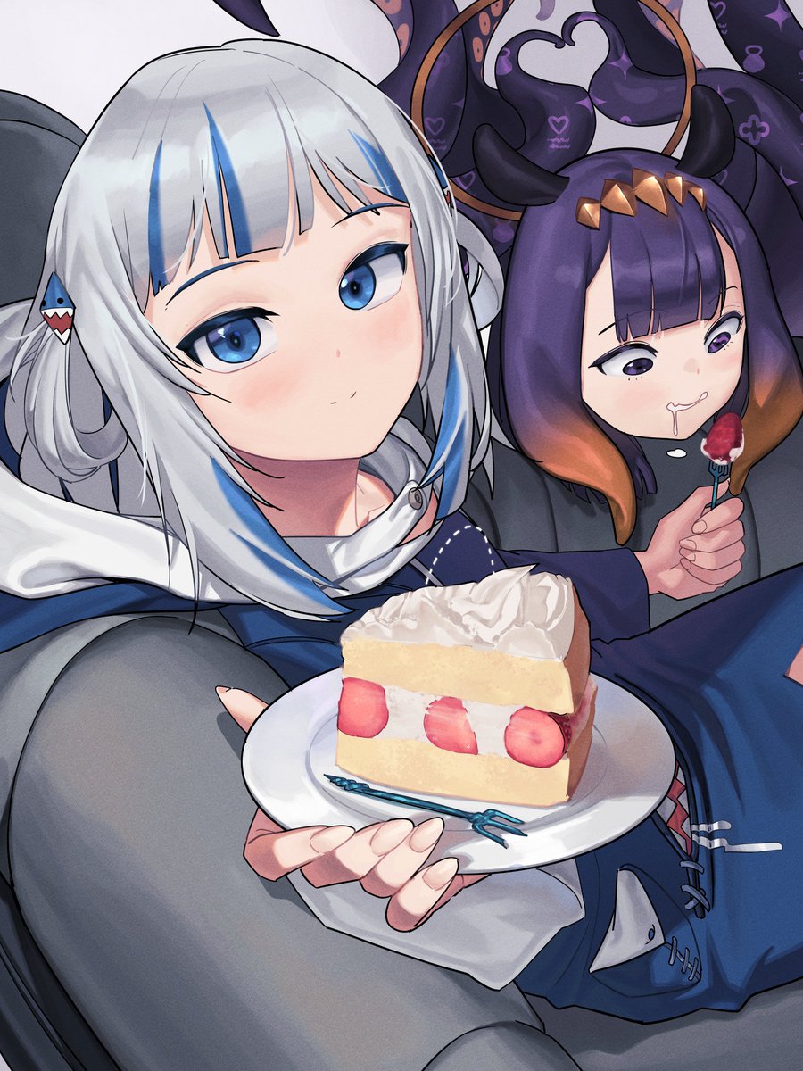 #gawrt #gawrgura #inART #いなート 🍰🍓