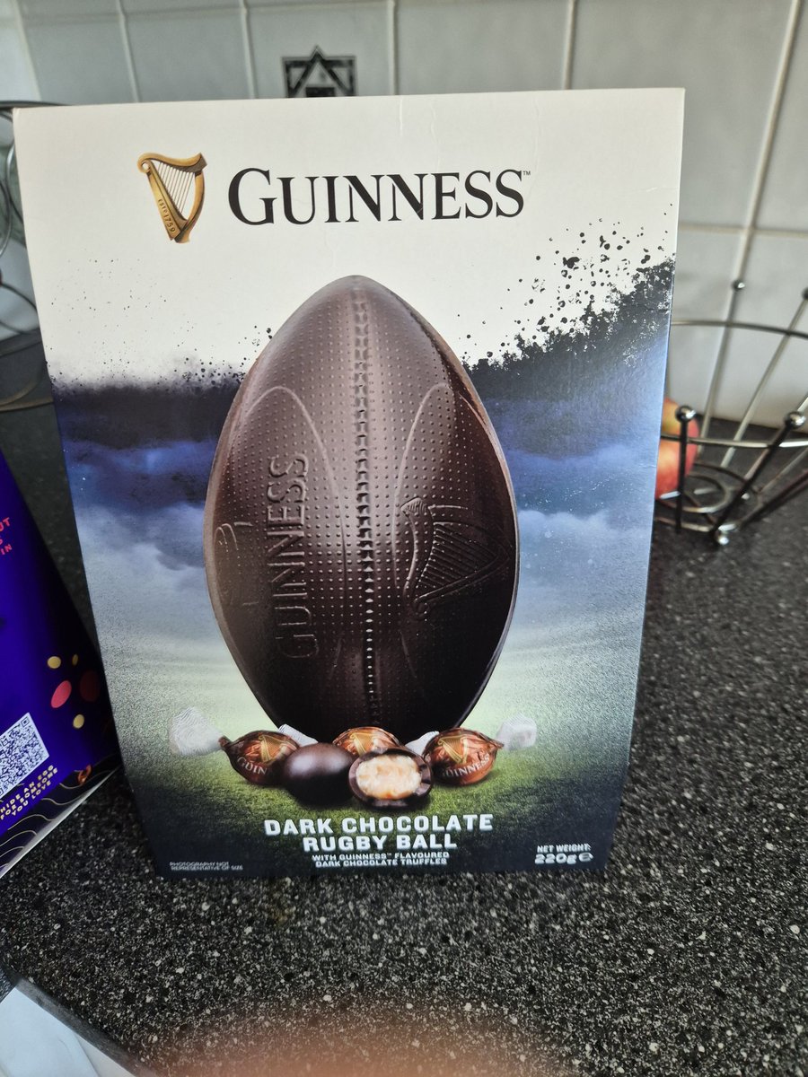 You know your baby isn't a baby anymore when his Grandma buys him this Easter egg.