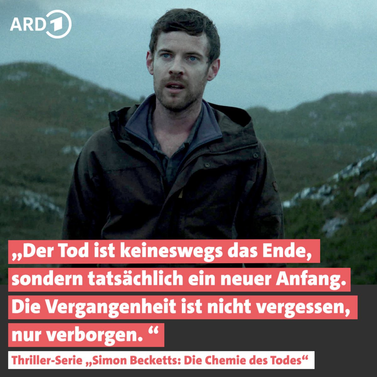 German readers: Following a special message by Simon Beckett, the first two episodes of 'Die Chemie des Todes' will begin at 21:45 tonight on ARD. You can view the whole series at: 1.ard.de/die-chemie-des… (also available in the original English language version).