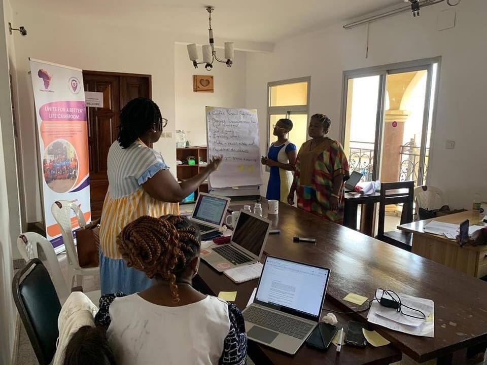 LeapGirlAfrica's tweet image. We had a successful training of trainers program in line with our Unite for a Better life @Crucial_Convos program. This was a rich and impactful training and our trainers are currently passing on that knowledge to community facilitators thanks to @UNTrustFundEVAW