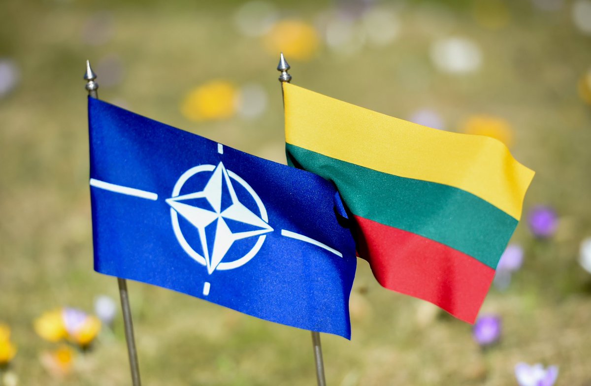 20 years ago we made a choice. A choice to rewrite Lithuania‘s fate shaped by its geographical and historical conditions. We are #StrongerTogether, #WeAreNATO!