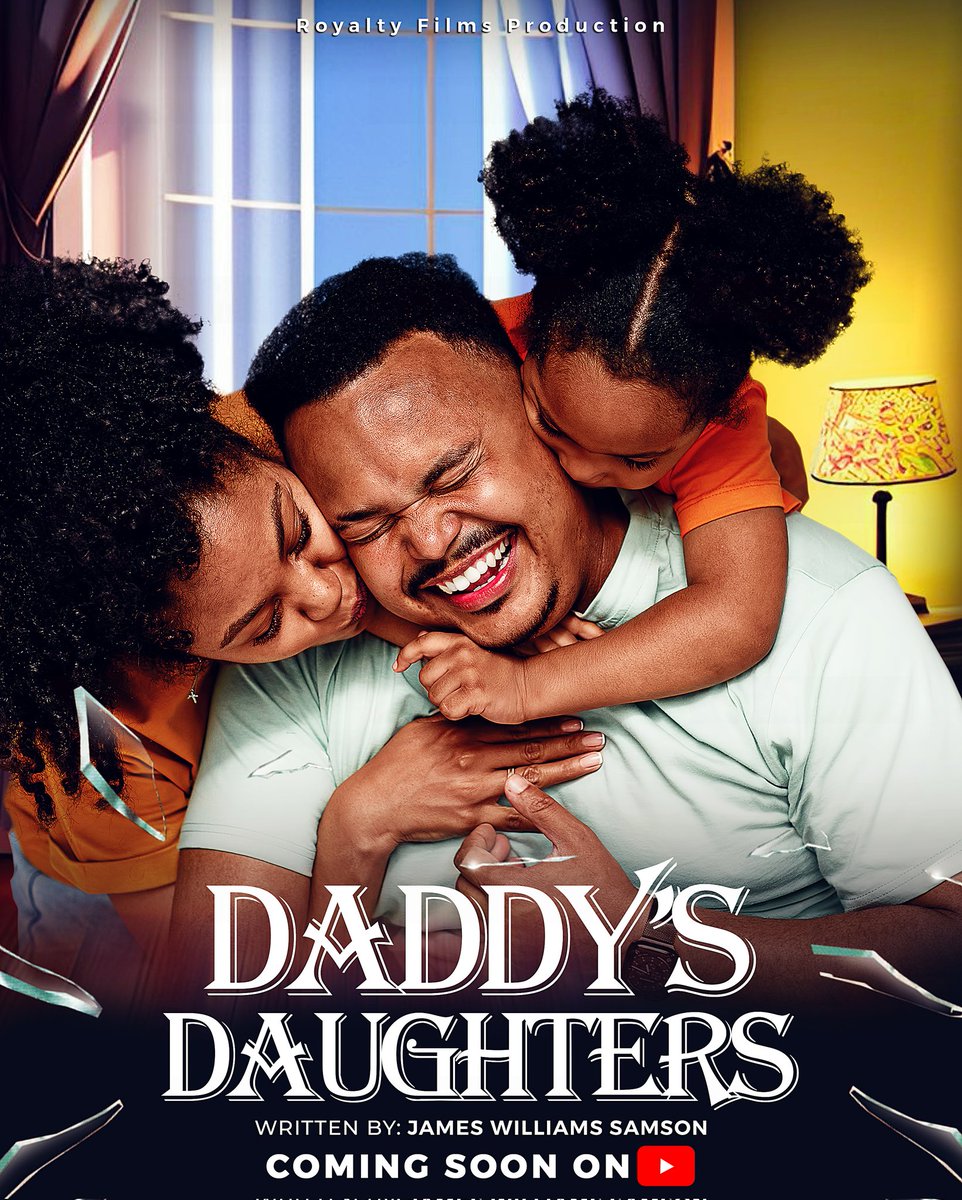 DADDY'S DAUGHTER is a movie that would put smile on your face.🤗
.
.
.
#Youtubemovie #Youtubeposter #Daddysdaughterymovie #Daddysdaughterposter #Movieposter #Moviedesign #Posterdesign #Poster #Design #Daddysdaughterdesign