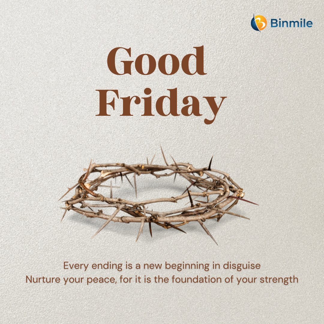 Embracing the essence of #GoodFriday, let's infuse our day with a profound sense of gratitude & reflection, cherishing the blessings of life, spreading kindness far & wide, & embracing the transformative power of compassion. #GoodFriday2024 #GoodFridayAppeal