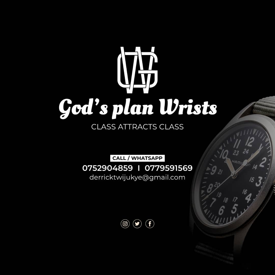 This Easter season, worry no more.
For all your classy watches and smartphones, God's plan wrists is your solution. Gift your loved ones with original and pocket friendly gifts. 
We deliver to all parts around Kampala