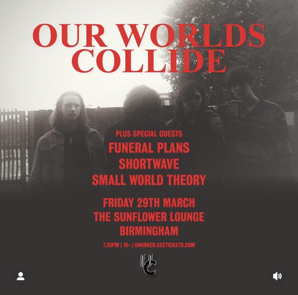 TONIGHT <a href="/OurCollide/">Our Worlds Collide</a> first headlining set. On about 9.30pm. Get down early for supports. Tickets in Insta bio 🔥🎸🔥🎸 #shoegaze 

 instagram.com/stories/ourwor…