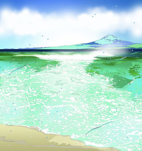 「beach waves」 illustration images(Latest)