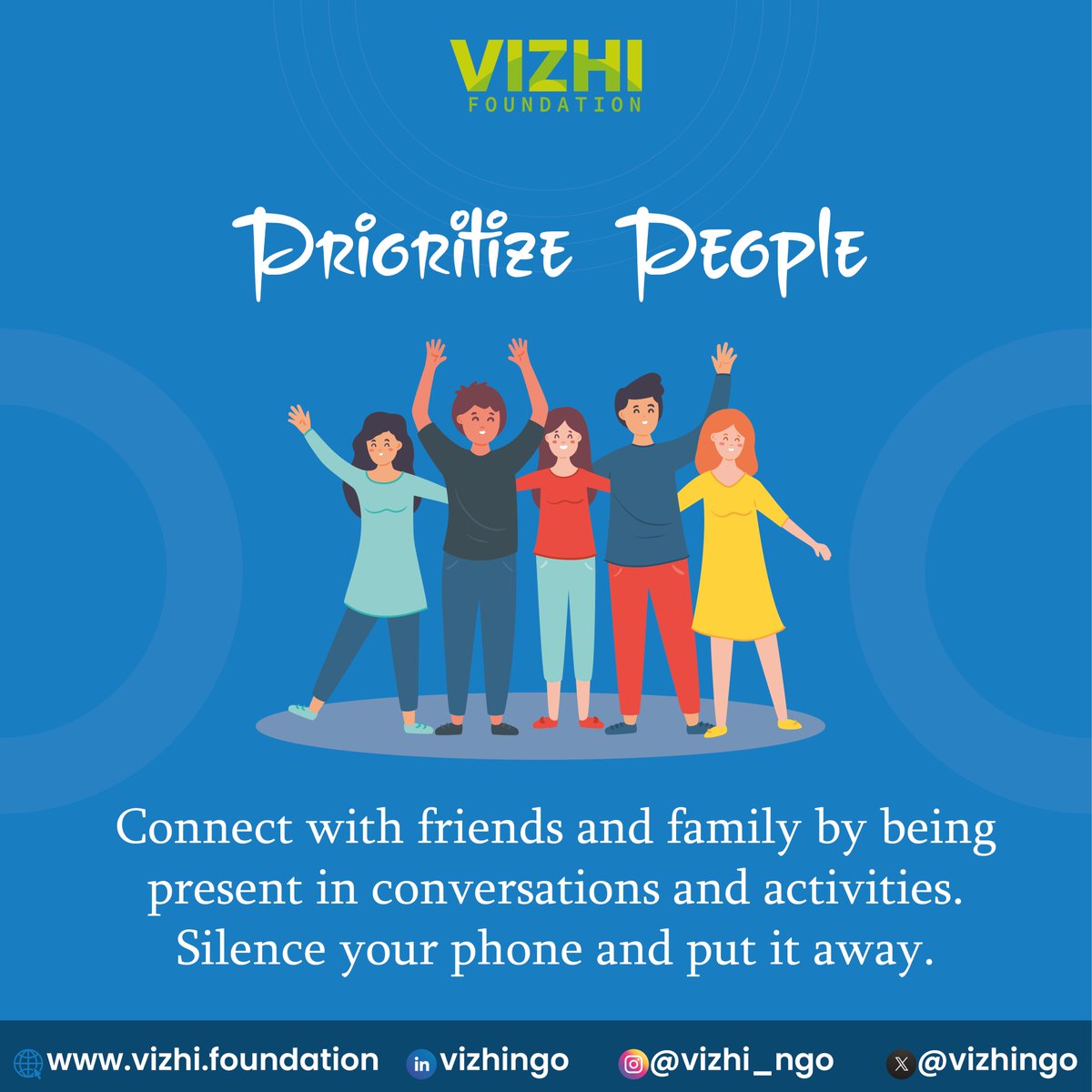 'Digital wellbeing tips for students'
#vizhingo #digitalwellbeing #digitalwellness #MindfulTech #DigitalWellness
#UnplugToRecharge #TechLifeBalance
#ScreenTimeDetox #MindfulScrolling
#RealConnections