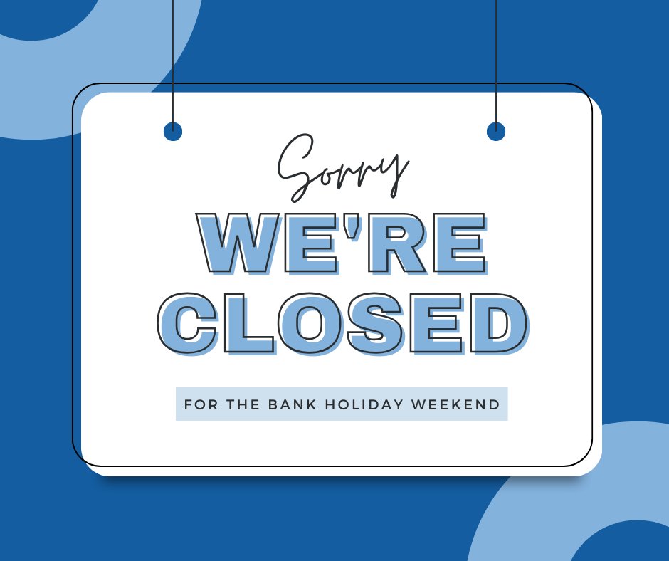 We're closed for the bank holiday weekend! Our staff are taking a well-earned break, and we'll be back on site and ready to chat about all things windows and doors at 7am Tuesday 2nd April 💙