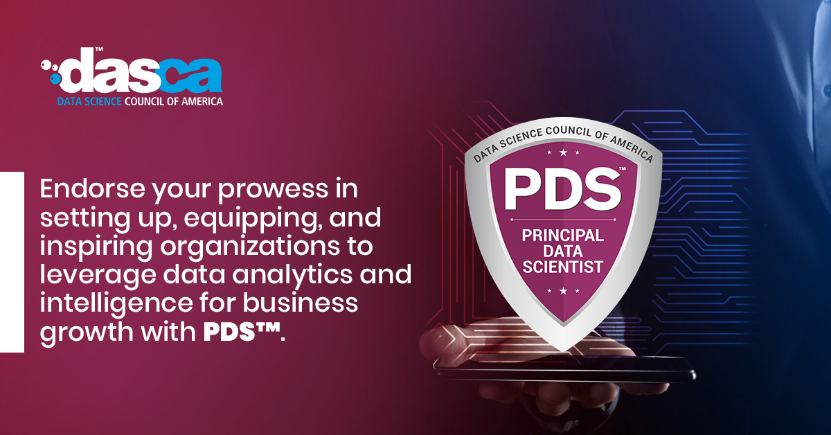 DASCA_Insights's tweet image. PDS™ is the credential for tech leaders who empower organizations with data analytics and intelligence to drive growth and competitiveness.
Register here: bit.ly/3VDgYaV
#datascientists #techleaders #datascienceexperts #datascientistcertifications #DASCA