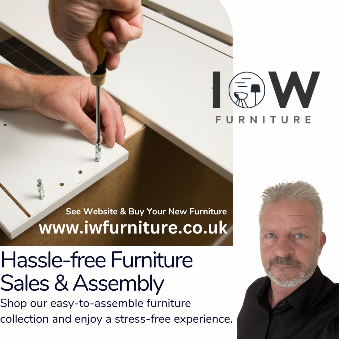 IW Furniture offers an extensive selection of furniture. 
🚛 Delivery Island Wide 
🛠 Assembly Service Offered
We take pride in providing a comprehensive furniture assembly service
#IWfurniture #IsleOfWightFurniture #BedroomFurniture #LivingFurniture #IslandLiving #IsleOfWight