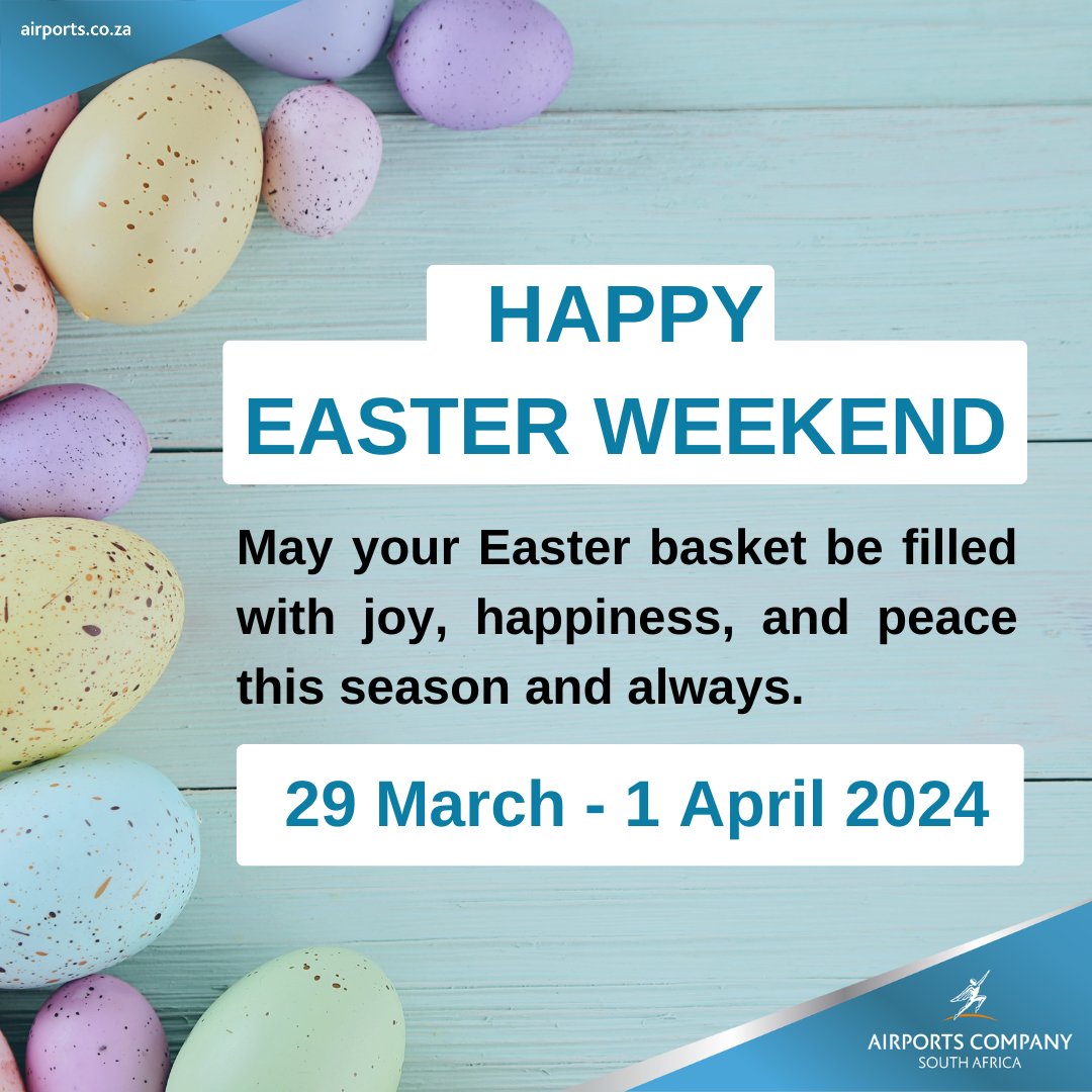 Happy Easter Weekend: May your basket be filled with joy, happiness, and peace – this season and always. #ACSAllence #Easter