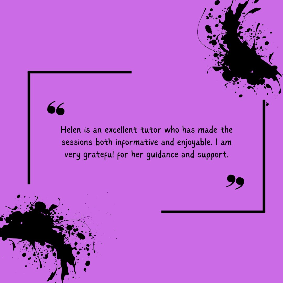 Testimonial about @HelenWivenhoe Our flash fiction expert. Helen is a prize-winning short story expert and great teacher.