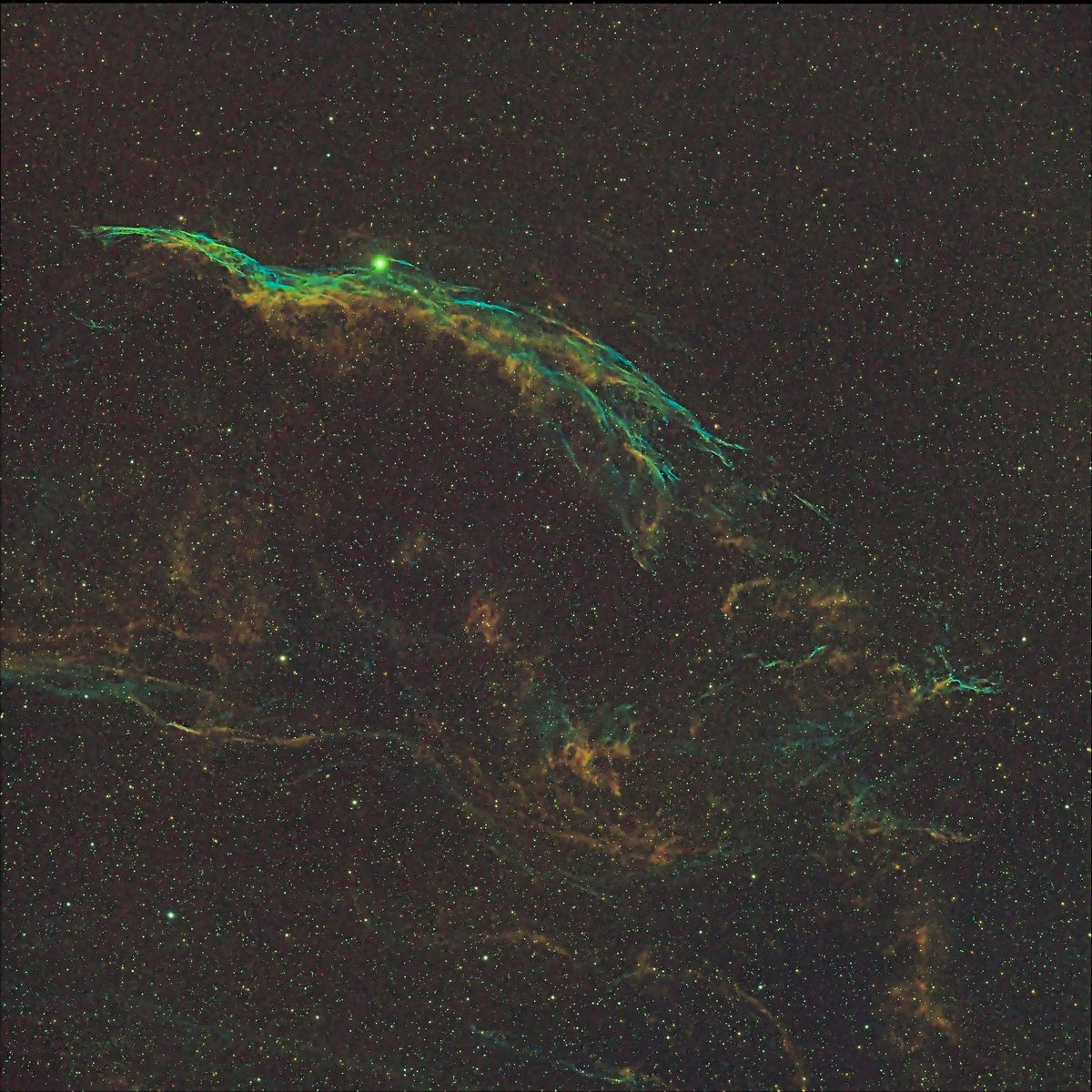 The veil nebula 90mins -20 c cooled H(α) 0lll