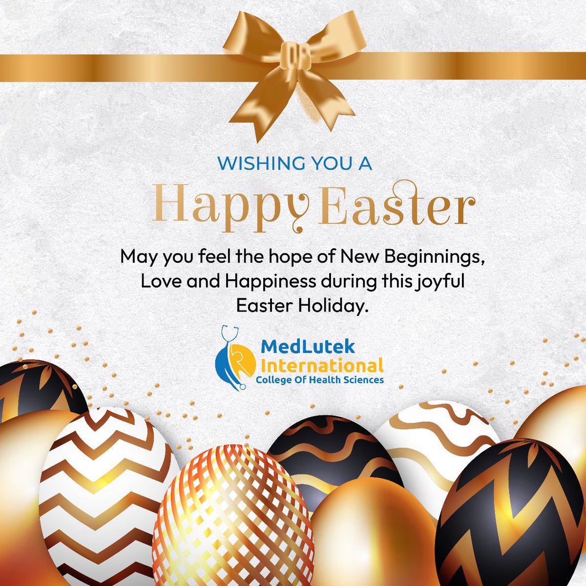 Happy Easter holidays! #Medlutekcares #EasterWeekend #EasterHolidays #easter2024