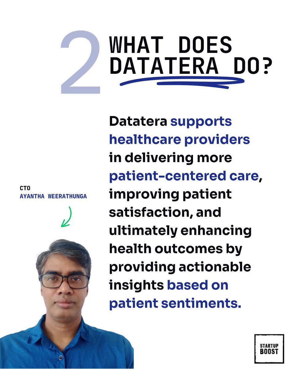 tretton37ab's tweet image. We&apos;re spotlighting @DatateraTech, a startup in the healthcare sector. 🏥
Datatera&apos;s founder and CEO @lateratech is on a mission to transform the patient experience of care by enhancing the patient journey through its innovative digital platform.

#StartupBoost #Datatera