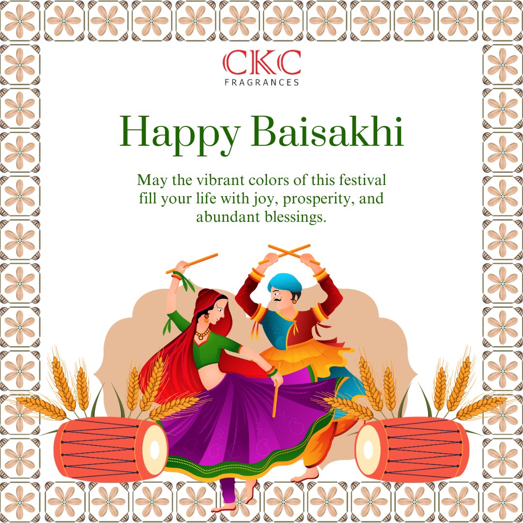 rishabhckothari's tweet photo. Happy Baishakhi! May the colors of joy, prosperity, and success paint your life.
#BaishakhiCelebration #NewBeginnings #HarvestFestival #Prosperity #JoyfulMoments #CompanyCelebration #WishingYouSuccess #CultureAndTradition #BestWishes #SpringHarvest #RishabhCKothari #ckcfragrances https://t.co/E4TBTr99Z1