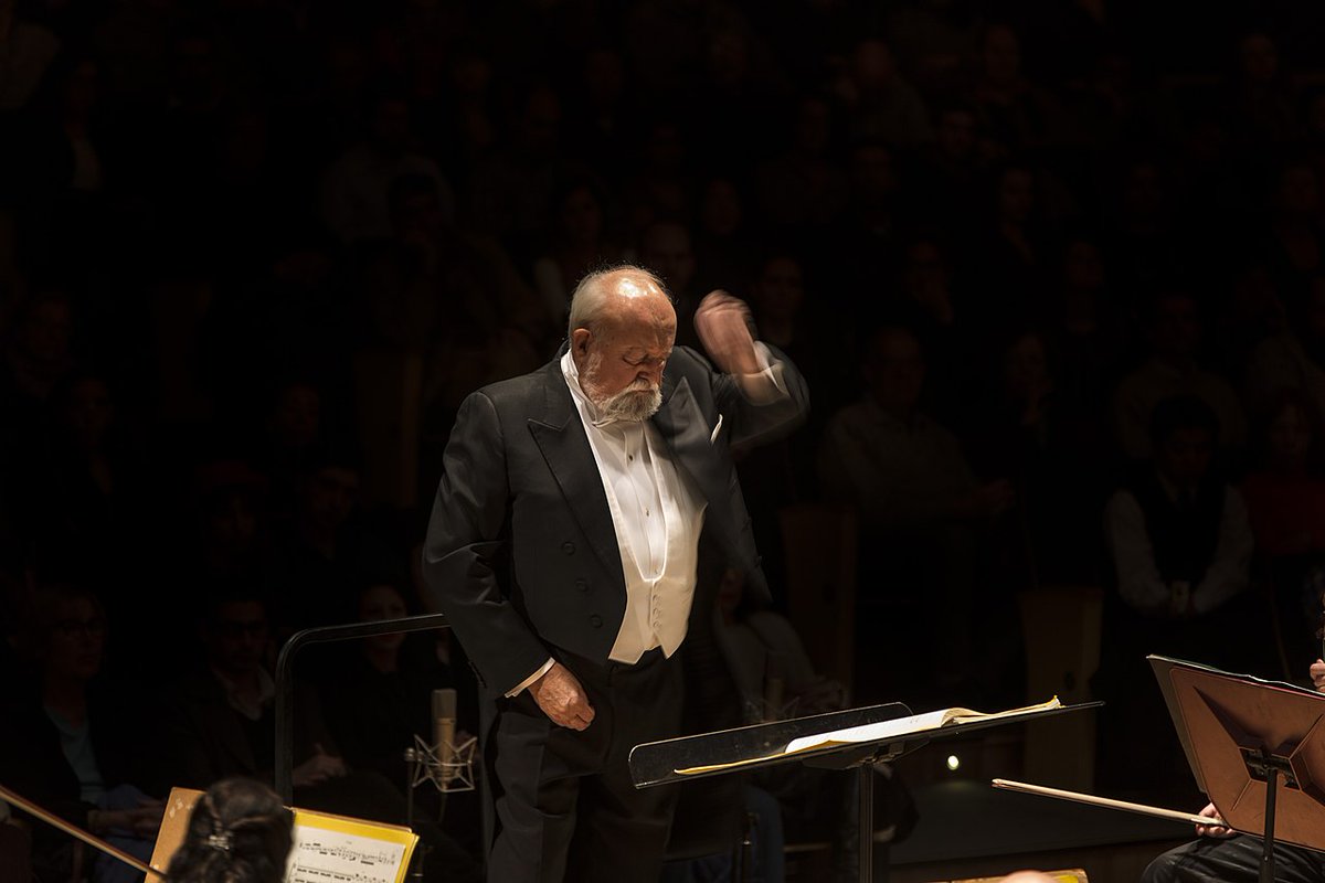 Polish 🇵🇱 #Composer and #Conductor 🎵 Krzysztof Eugeniusz  #Penderecki (*23rd November 1933 #Dębica – †29th March 2020 #Kraków  #Cracow) died 4 years ago.
 
 #Poland #WitoldLutosławski #Polski #Kompozytor #MusicHistory #ClassicalMusic #OnThisDay #ClassicalBuzz