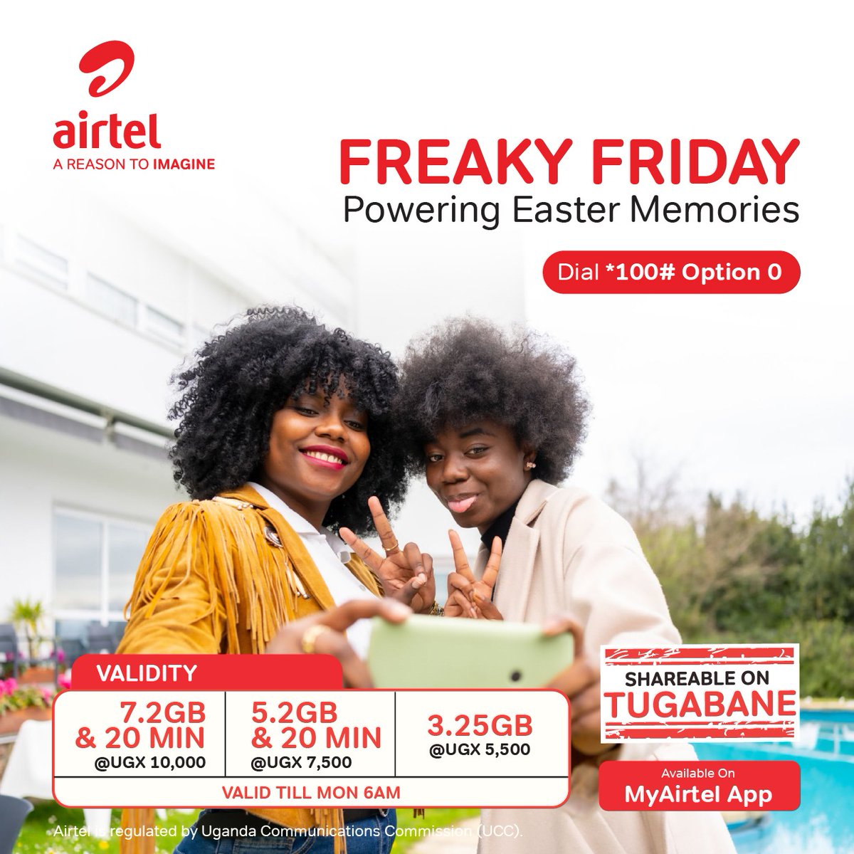 Tusimbudde 🚨 Festivals get better with #FreakyFriday Buy, gift and share to your friends and family this Easter Holiday