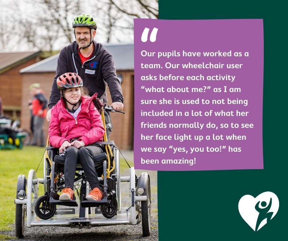 Thank you so much to everyone who provides feedback after their visit. We read it all and use it to help other understand why they need a Bendrigg experience and why more places should #BeMoreBendrigg #AccessibleAdventure #InclusionMatters Image contains alt text.