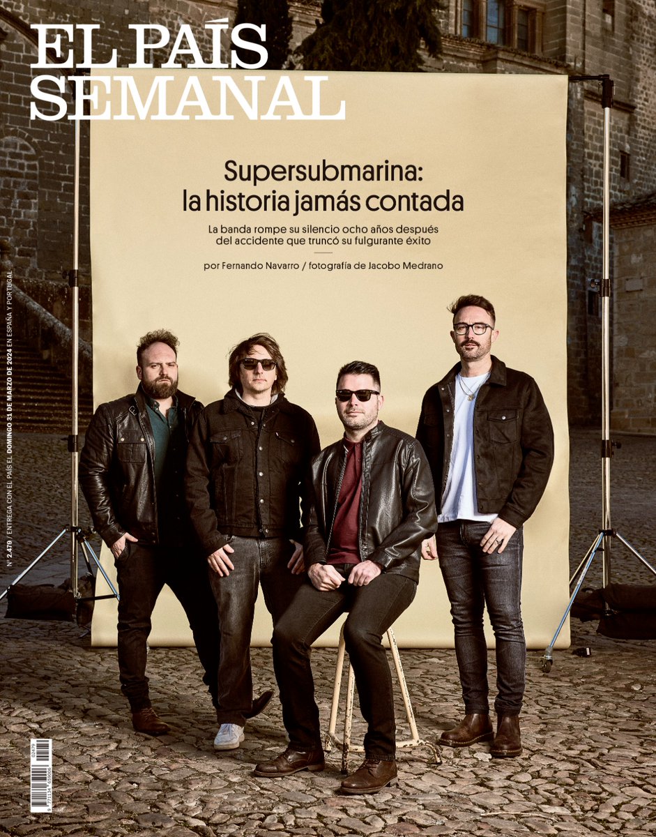 Este domingo 31 de marzo (domingo de resurrección) en quioscos y en la web de <a href="/el_pais/">EL PAÍS</a>.

Supersubmarina: la historia jamás contada.

Nunca una portada del <a href="/elpaissemanal/">EL PAÍS SEMANAL</a> ha significado tanto para mí.