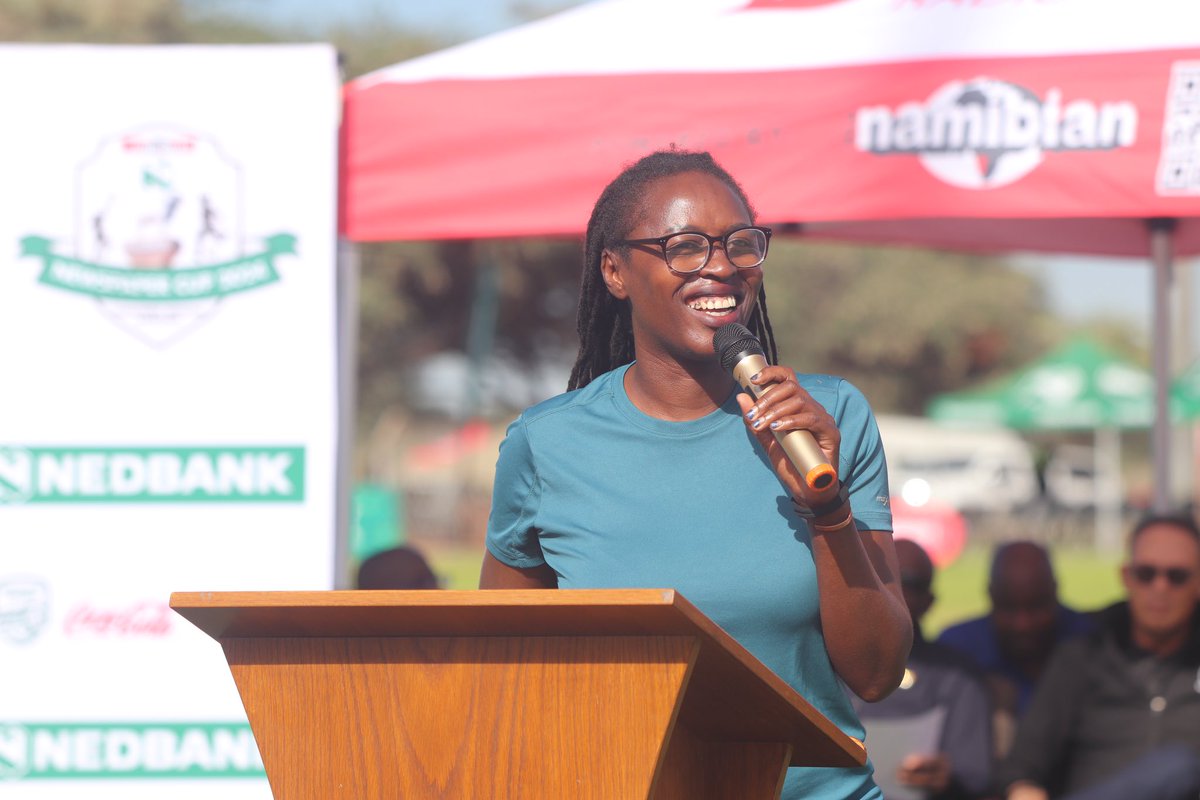 The official opening of the 2024 Edition of the Nedbank Namibian Newspaper Cup at the Legare Stadium in Gobabis. #𝐍𝐞𝐝𝐛𝐚𝐧𝐤𝐍𝐚𝐦𝐢𝐛𝐢𝐚𝐧𝐍𝐞𝐰𝐬𝐩𝐚𝐩𝐞𝐫𝐂𝐮𝐩𝟐𝟐