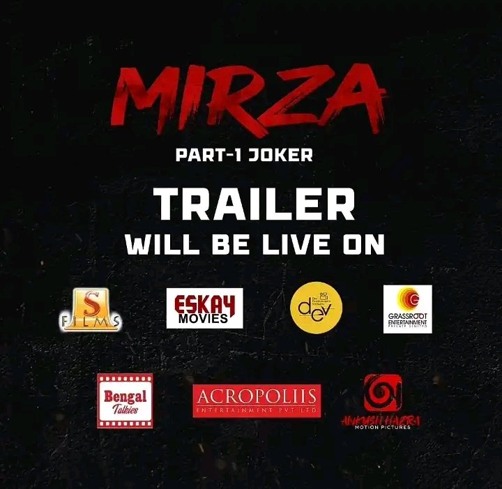 #MIRZA GRAND TRAILER LAUNCH 🔥🔥 | YESS THEY ARE A FAMILY NOW #MIRZA TRAILER DROPS ON 31ST MARCH 11AM.. #2daystogo @SurinderFilms @GRASSROOTENT @DEV_PvtLtd @EskayMovies @BengalTalkies @AcropoliisS @AHMotionPicture #Tollywood #BengaliCinema #BanglaCinema