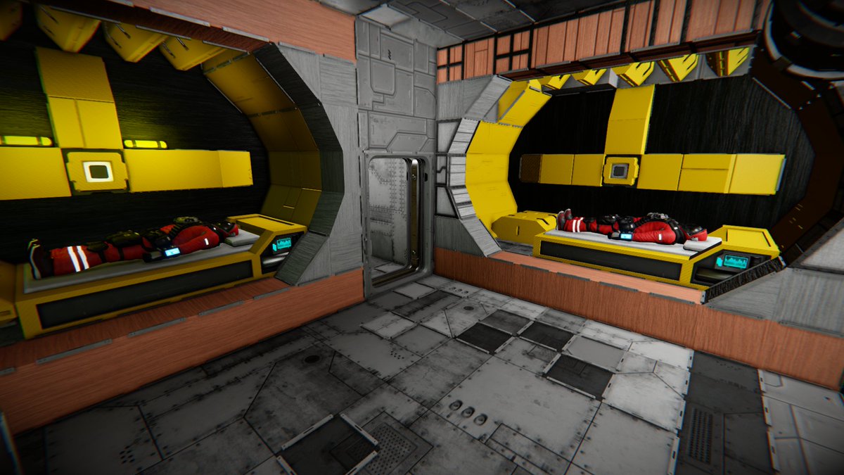 goKHui51QAadWJd's tweet image. 船の内装です!!!!!!!!!分身のおかけで賑やかです!!!!!!!!!
#spaceengineer