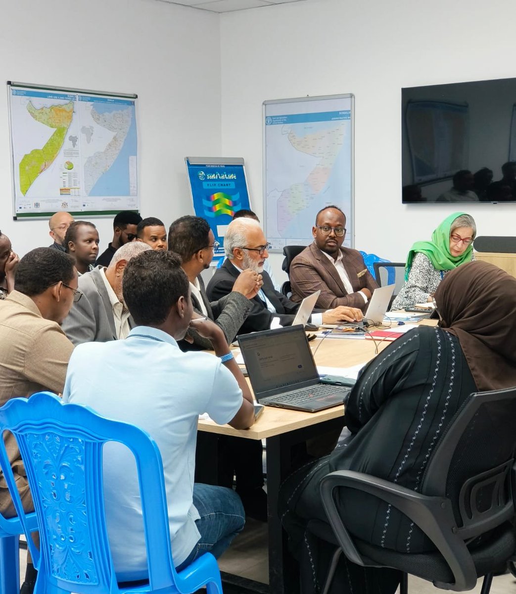 @FAOSomalia, in partnership with the @MoECC_Somalia, conducted a national stakeholder consultation workshop on the design of a @theGCF project on #climate resilient agriculture in #Somalia. Stakeholders contributed valuable insights for the upcoming project proposal.