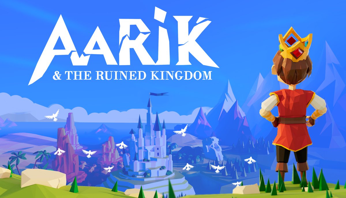 Experience the magic world of #Aarik And The Ruined Kingdom ✨ Discover different locations and progress by solving puzzles in a quest to find your mother and get the family back together ✅ Download the #Demo Version: store.steampowered.com/app/2687300/Aa… #IndieGame #Puzzle #GameDev