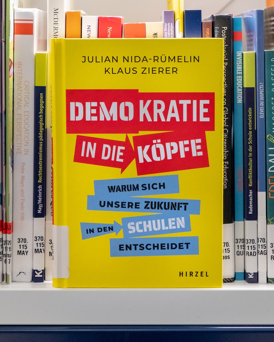 Klaus Zierer und Julian Nida-Rümelin zeigen auf, dass Schüler bereits in der Schule Demokratie und demokratische Werte leben müssen: ein wichtiges Buch, gerade in unserer Zeit, in der die Bedrohung der Demokratie immer spürbarer wird. #BnLCoupsDeCoeur 🔗 gd.lu/qt7bW