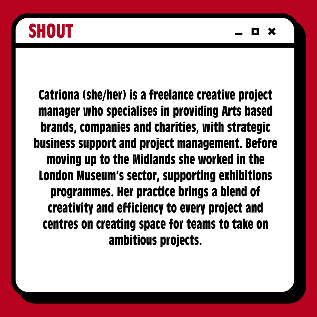2023 was a time of change for Shout. After leaving the NPO, we decided this was the perfect time to stop and take stock of what Shout should be, what our community needs us to be and how to make it happen. Meet the team, Catriona Cork 🔗Read more: ow.ly/LtHU50R1oW4
