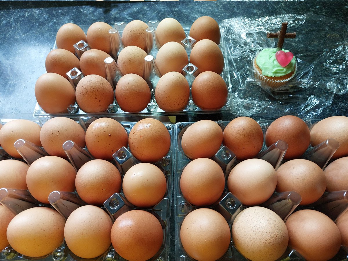 It's time <a href="/MessyChurchBRF/">Messy Church</a> <a href="/BromsgroveBapt/">Bromsgrove Baptist Church</a> 😱😂 #eggrolling #cakes #eggdecorating