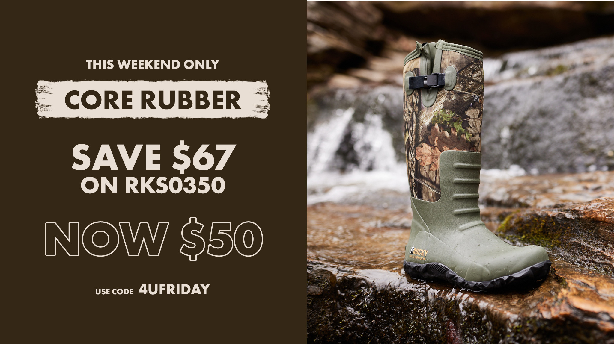 Rocky core rubber boots deals