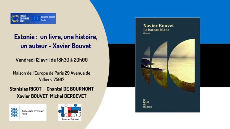 Le 12 avril à 18h je serai à la Maison de l'Europe de Paris (Paris 17e) pour parler du Bateau blanc (@BruitMonde), d'Otto Tief et du gouvernement estonien de septembre 1944 🇪🇪 à l'invitation de @EstEmbassyFR et @MdEuropeParis #estonie #tallinn #ottotief